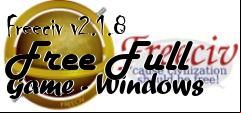 Box art for Freeciv v2.1.8 Free Full Game - Windows
